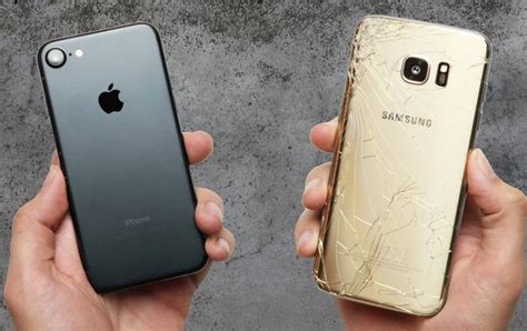 iphone 7 vs samsung galaxy s7 drop test|Samsung Galaxy S7 vs iPhone 6S Durability Drop Test! .